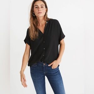 NWT Madewell Central Drapey Shirt